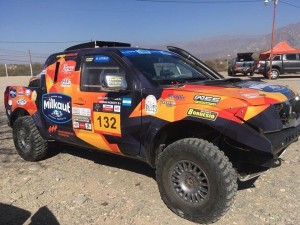 Acompañando a nuestro amigo en competencia Hernán Roberti – Santafedakar